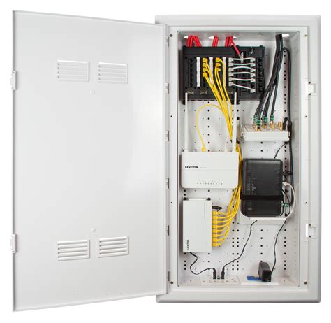 media enclosure electrical box|structured media enclosure patch panel.